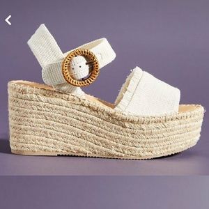 Anthropologie X Soludos platform espadrilles